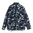 A Bathing Ape 7 Minutes, Long -Sleeved Cut -And -Sew Bape Black Camo Sleeve