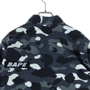 A Bathing Ape 7 Minutes, Long -Sleeved Cut -And -Sew Bape Black Camo Sleeve