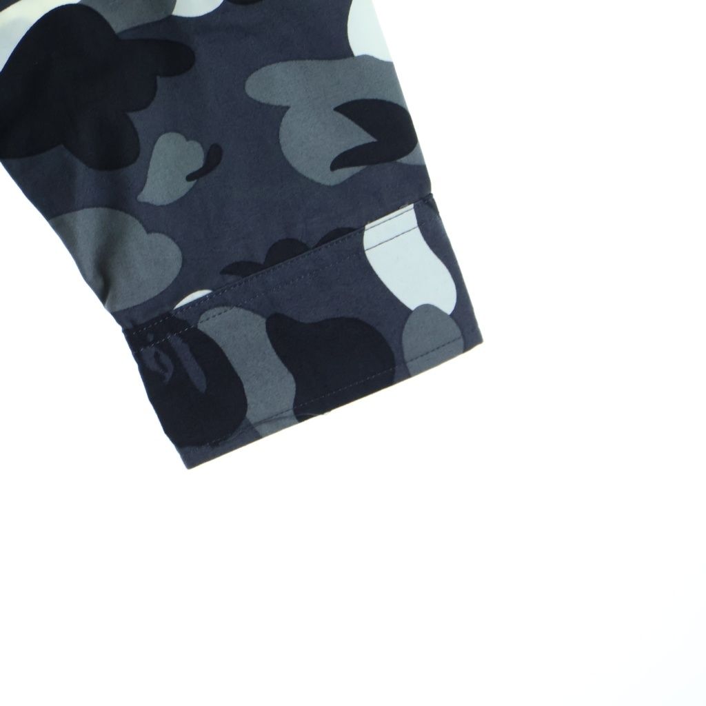 A Bathing Ape 7 Minutes, Long -Sleeved Cut -And -Sew Bape Black Camo Sleeve