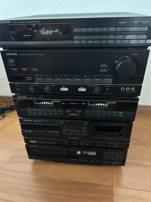 Kenwood Cd Md Cassette Deck