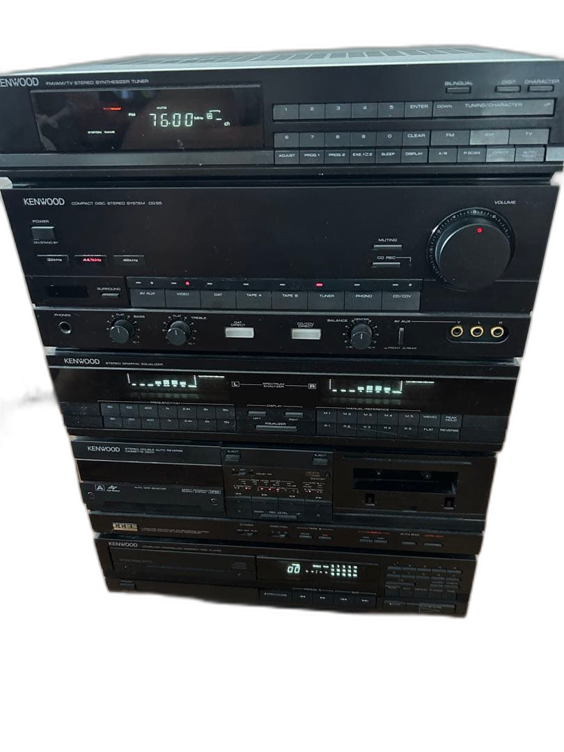 Kenwood Cd Md Cassette Deck