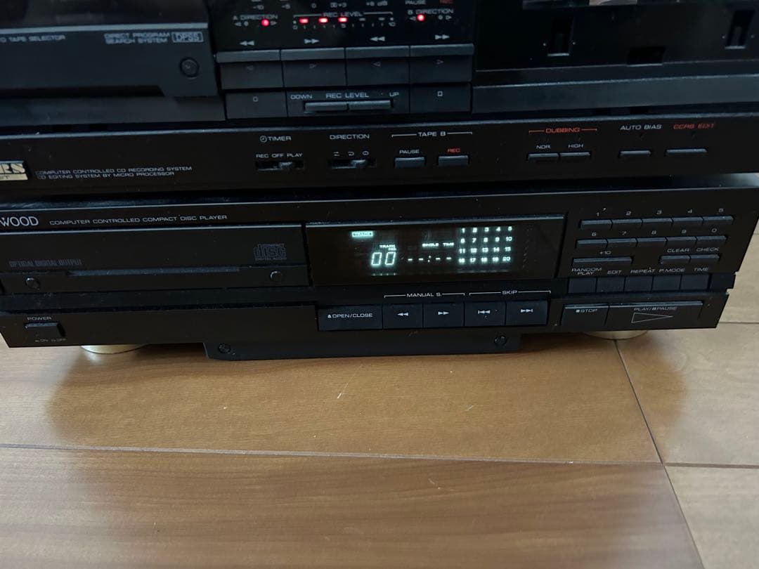 Kenwood Cd Md Cassette Deck
