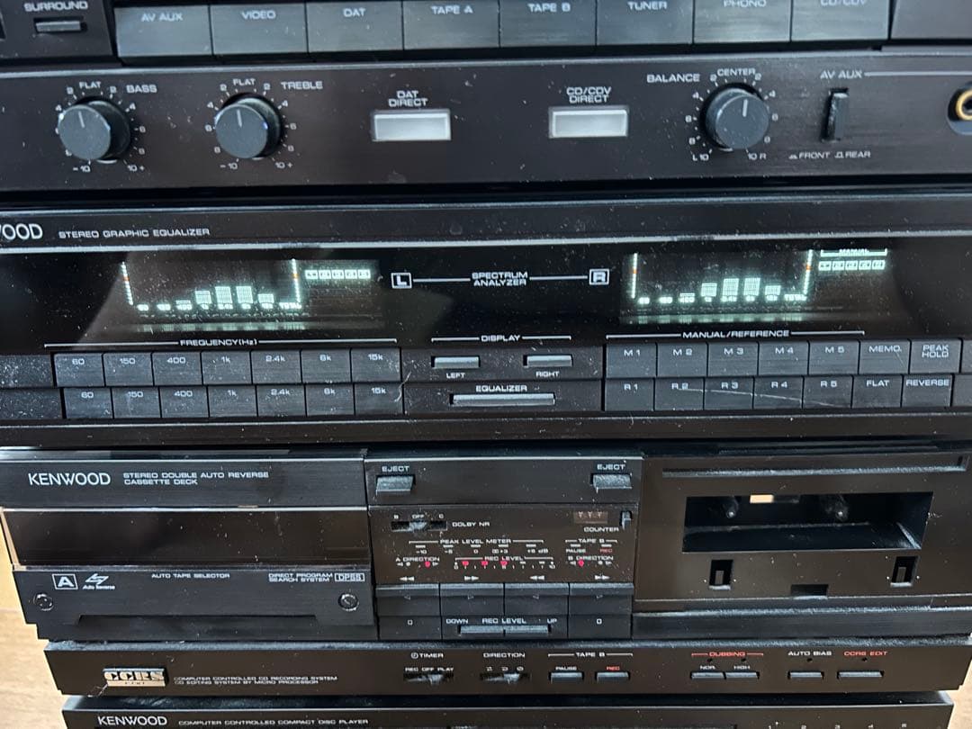 Kenwood Cd Md Cassette Deck