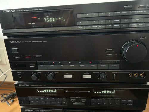 Kenwood Cd Md Cassette Deck