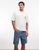 A Bathing Ape Others Aape By Now Stripedenim Jorts And Multi