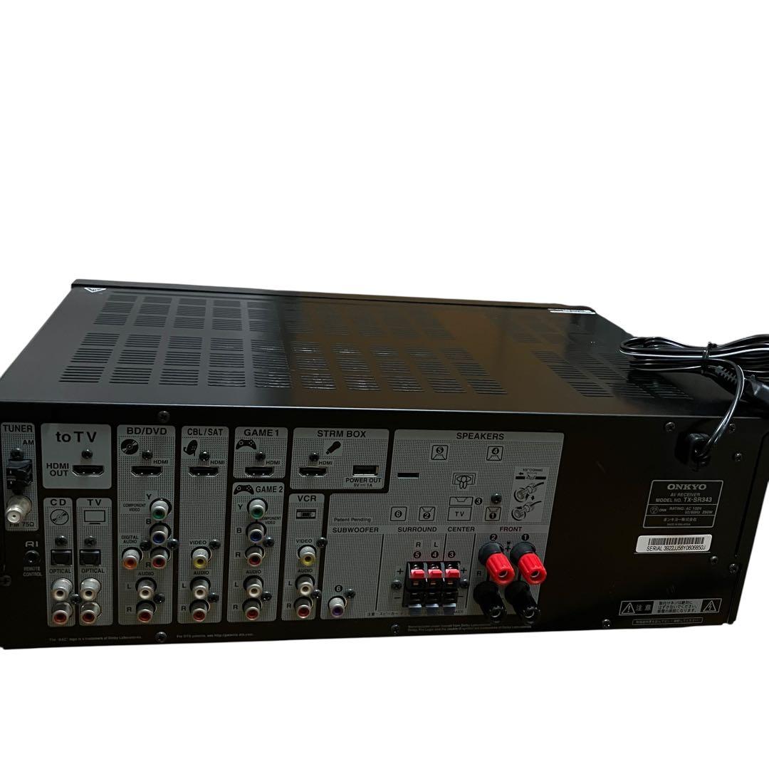 Onkyo Av Amplifiers Tx-Sr343 850J