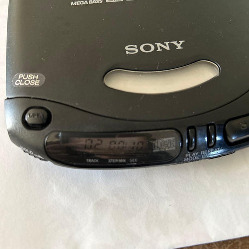 Sony Portable Cd Player D-140 Discman