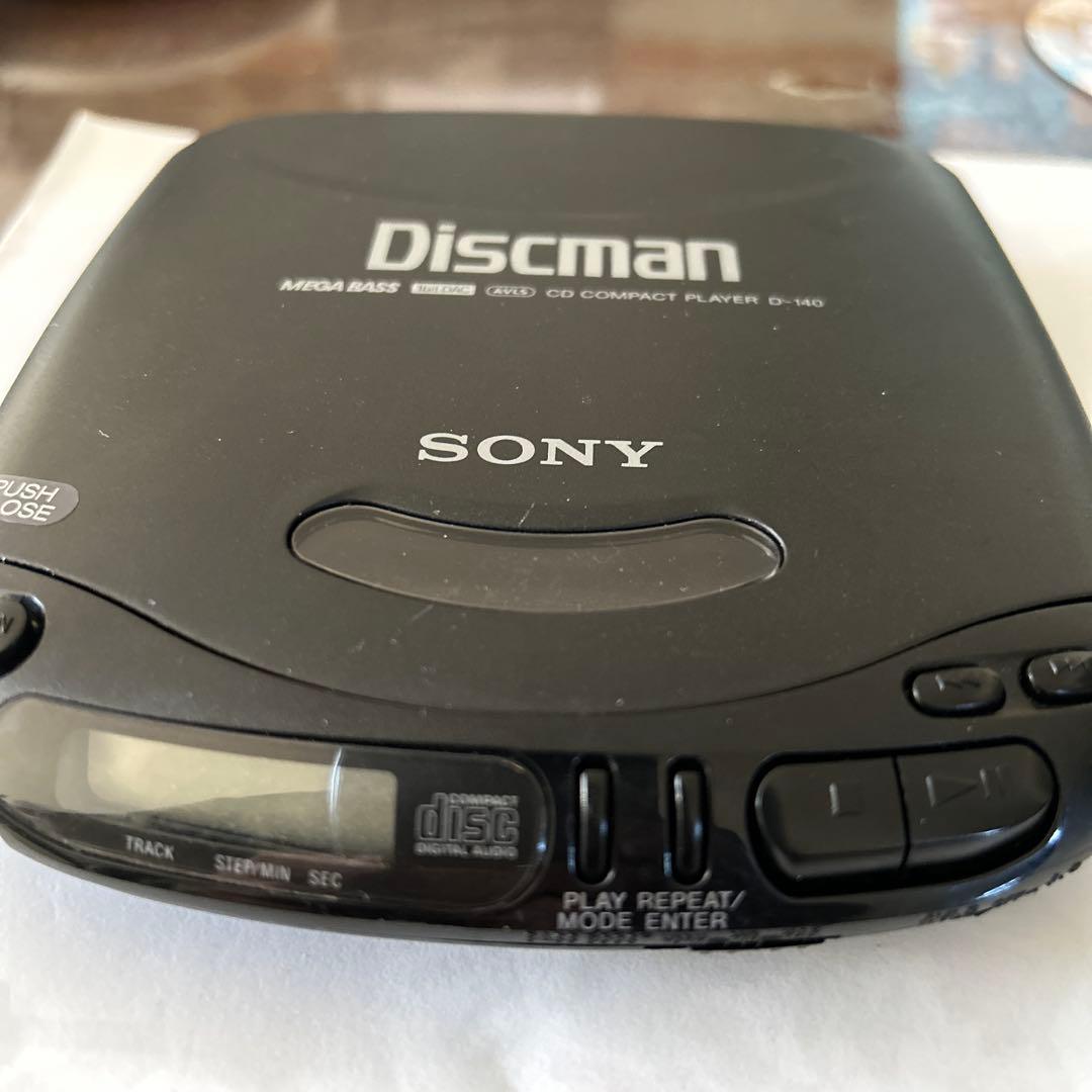 Sony Portable Cd Player D-140 Discman