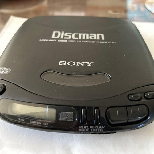 Sony Portable Cd Player D-140 Discman