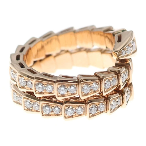 Bvlgari Ring Au750Pg #M