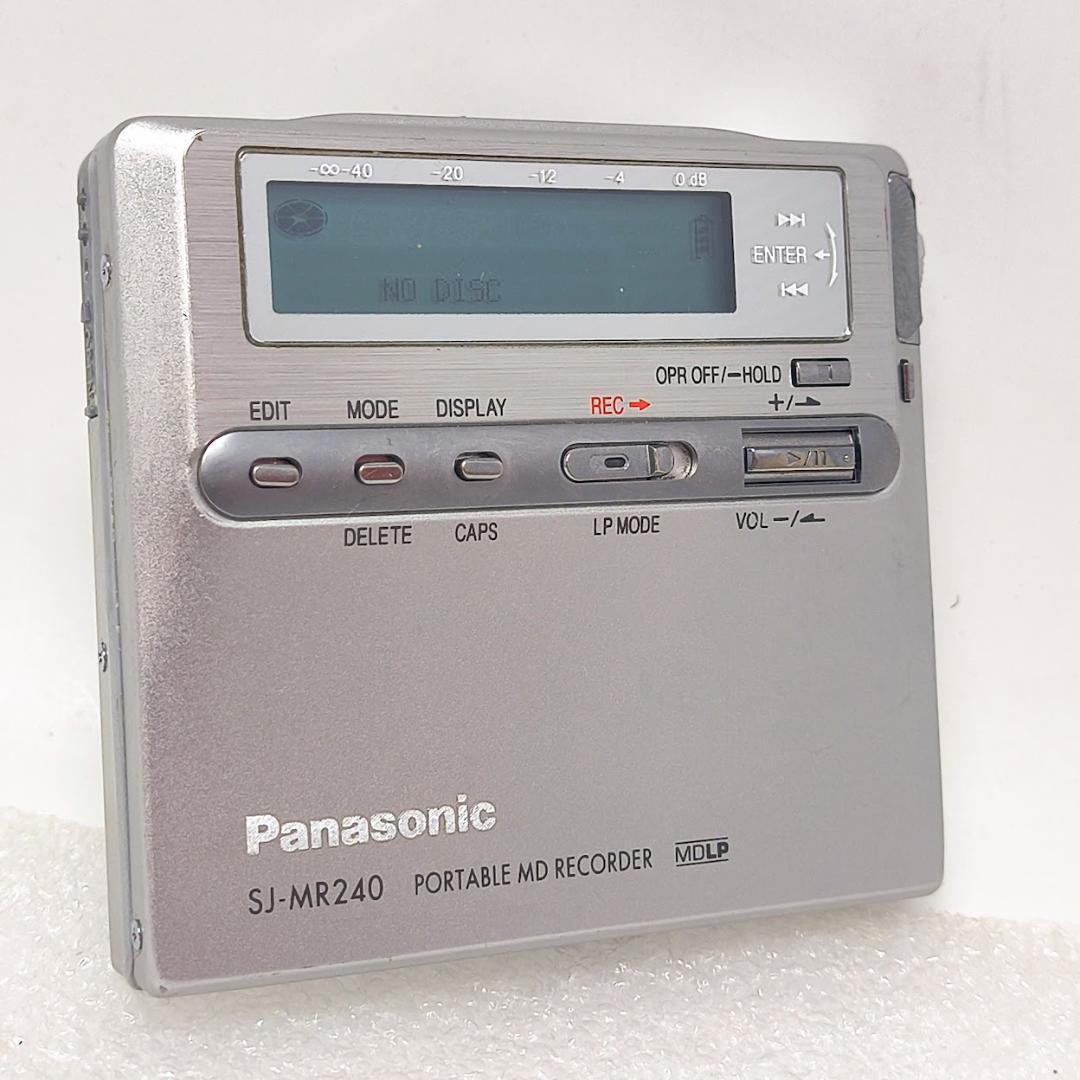 Panasonic Portable Md Players Sj-Mr240