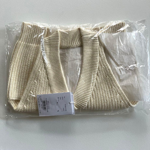 Clane Knit Vest Halter Neck Bustier Tops