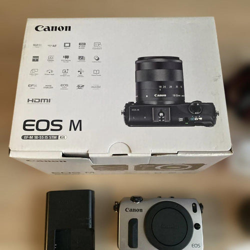 Canon Mirrorless Interchangeable Lens Cameras Eos M Ef-M 18-55 Is Stm