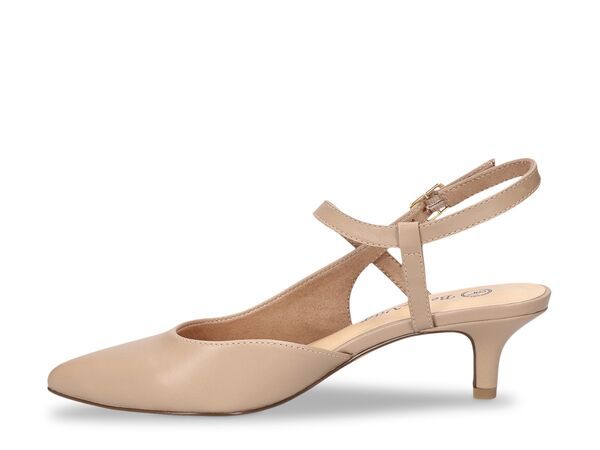 High Heel Pumps Bella Vita Kayce Pump Beige Leather