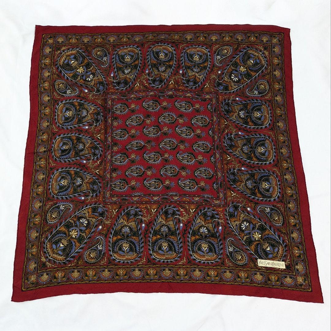 Yves Saint Laurent Bandanas Thin Scarves Ysl