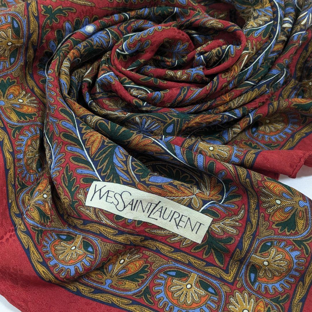 Yves Saint Laurent Bandanas Thin Scarves Ysl