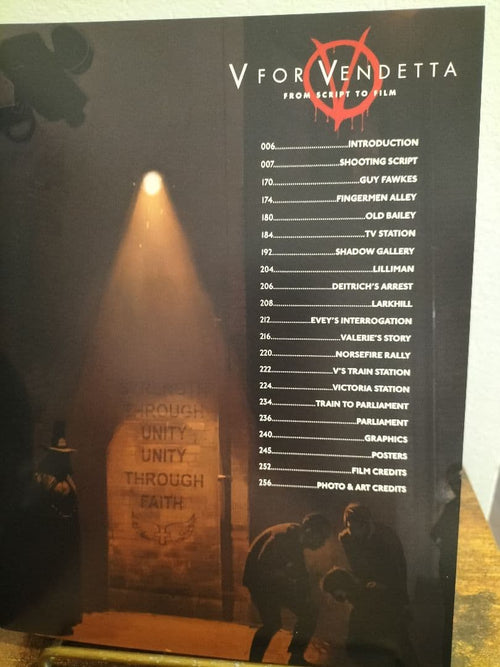 International Movies V For Vendetta From Script To Film