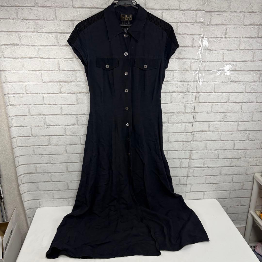 Fendi Short-Sleeve Jeans 42
