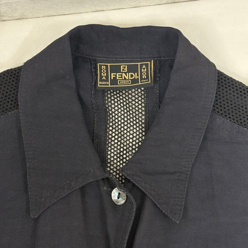 Fendi Short-Sleeve Jeans 42