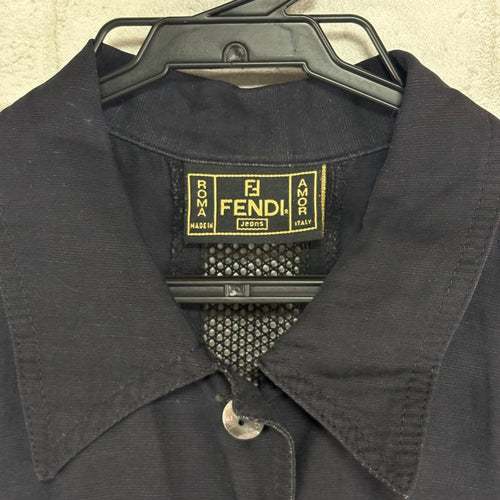 Fendi Short-Sleeve Jeans 42