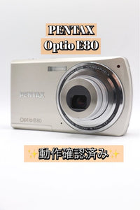 Pentax Compact Digital Cameras Optio E80 3