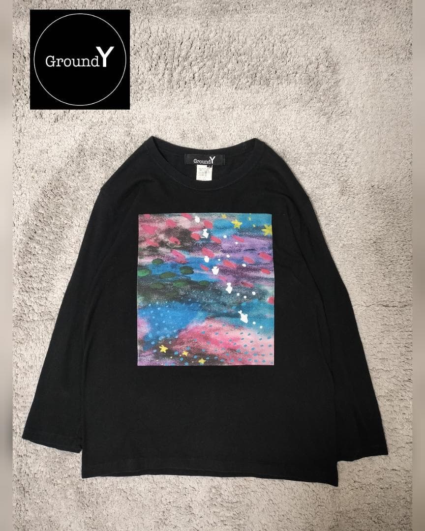Ground Y Medium/Long-Sleeve T-Shirts T Size 3
