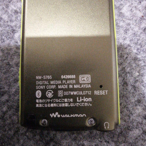 Sony Digital Audio Player Nw- 765