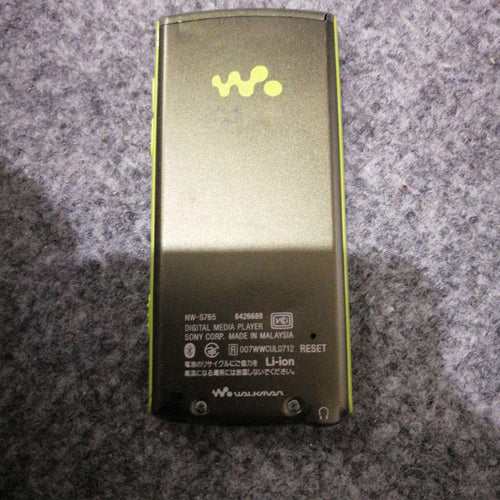 Sony Digital Audio Player Nw- 765