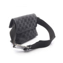 Gucci Body Bag Waist Pouch Gg 92543 Used B