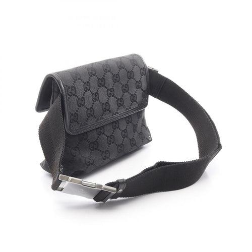 Gucci Body Bag Waist Pouch Gg 92543 Used B
