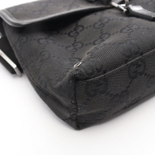 Gucci Body Bag Waist Pouch Gg 92543 Used B