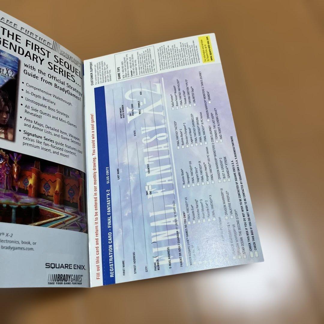Square Enix Soft Ps2 Final Fantasy X-2