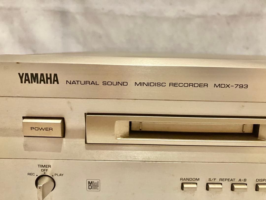 Yamaha Cd Md Cassette Deck Mdx-793