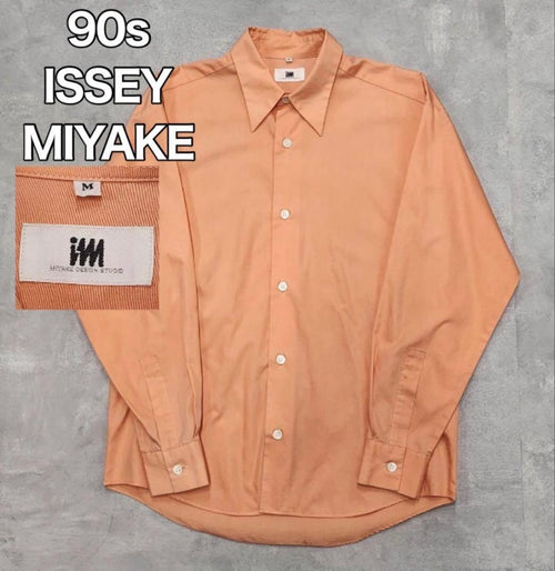 Issey Miyake Shirt ~90'S Old L/S Dm150