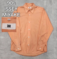 Issey Miyake Shirt ~90'S Old L/S Dm150
