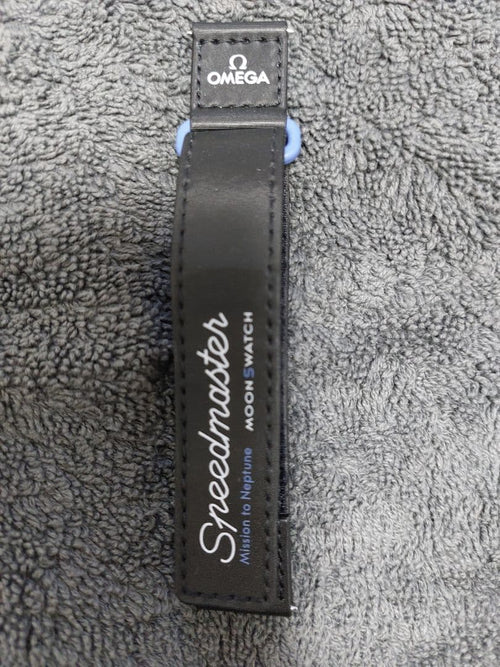 Omega Leather Straps Moon Swatch