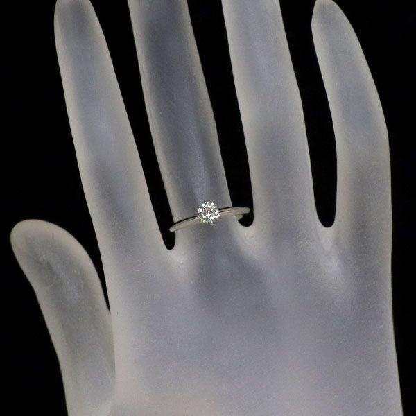 Tiffany Ring Pt950 0.32Ct