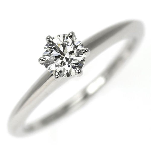 Tiffany Ring Pt950 0.32Ct