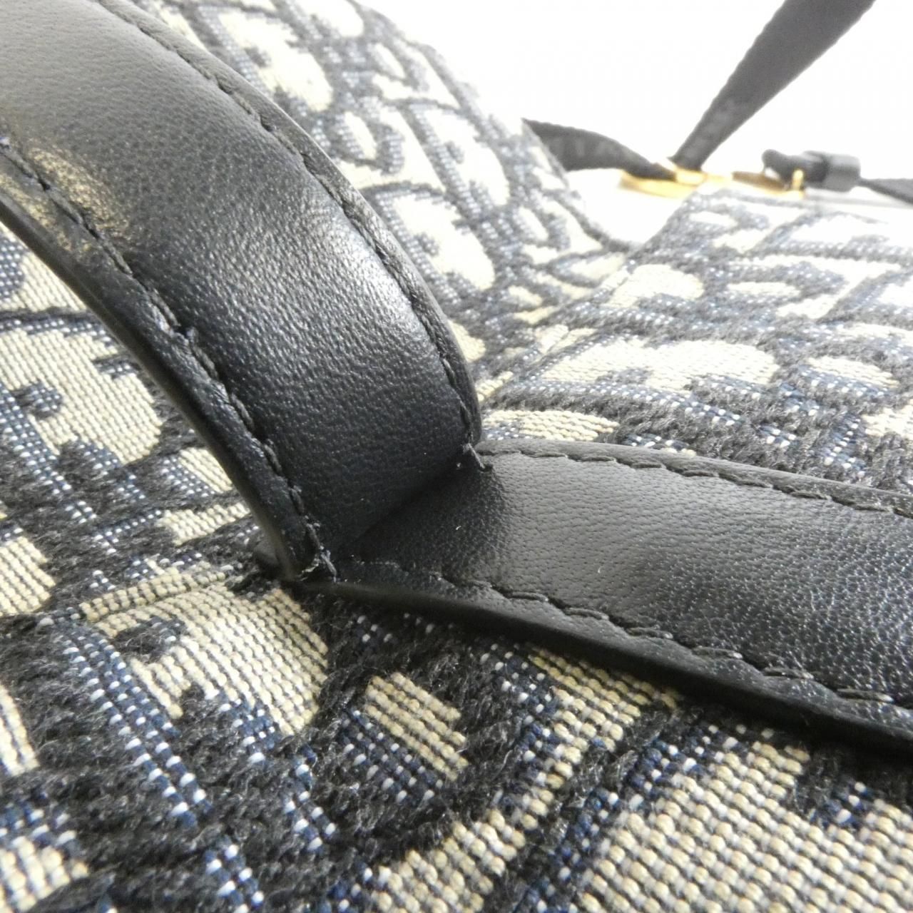 Christian Dior Tote Bag S5632Ctzq M928/Blue( Gold(
