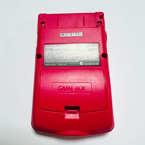 Nintendo Consoles (Game Boy Color) Cgb-001