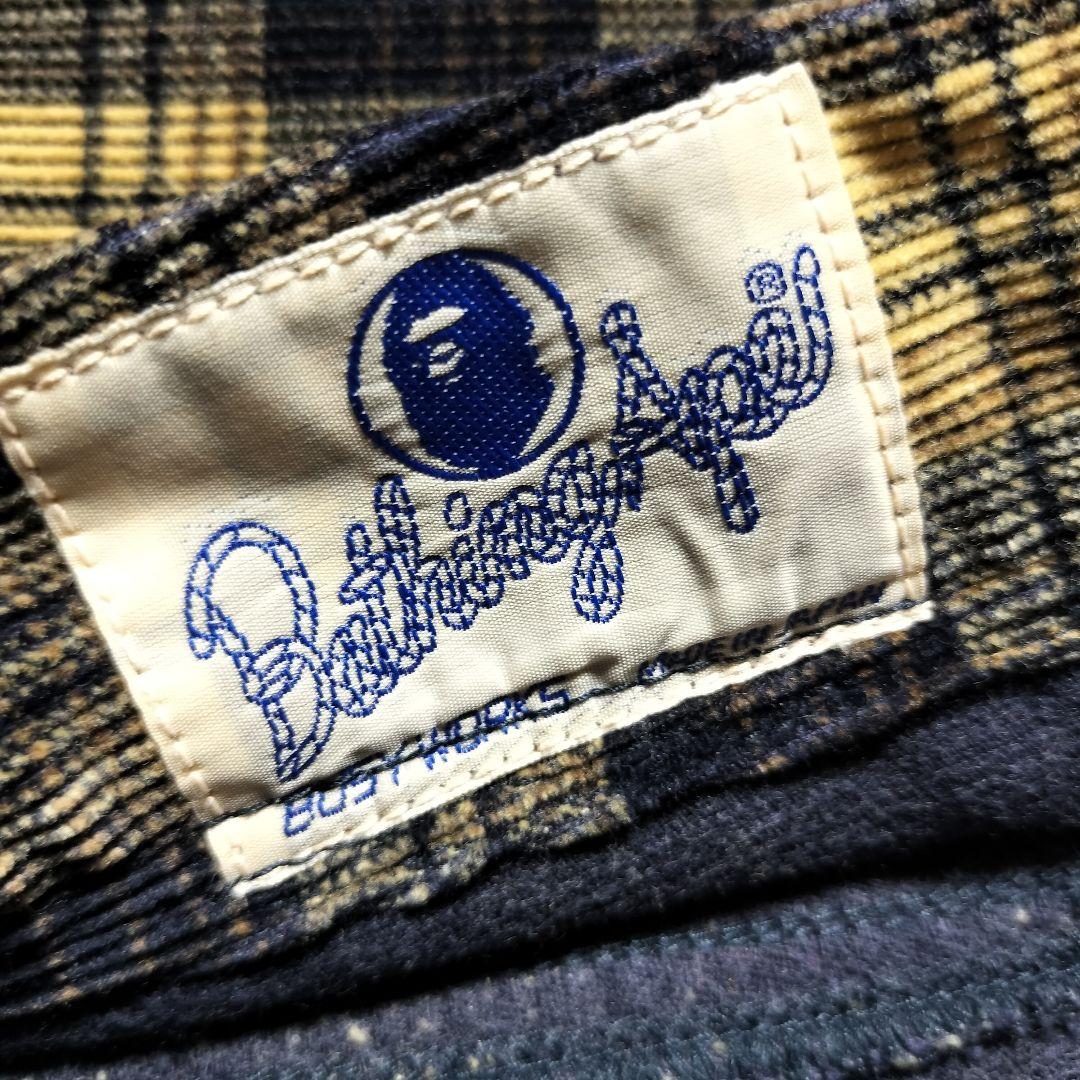 A Bathing Ape Wide-Leg Pants Loose-Fitting L