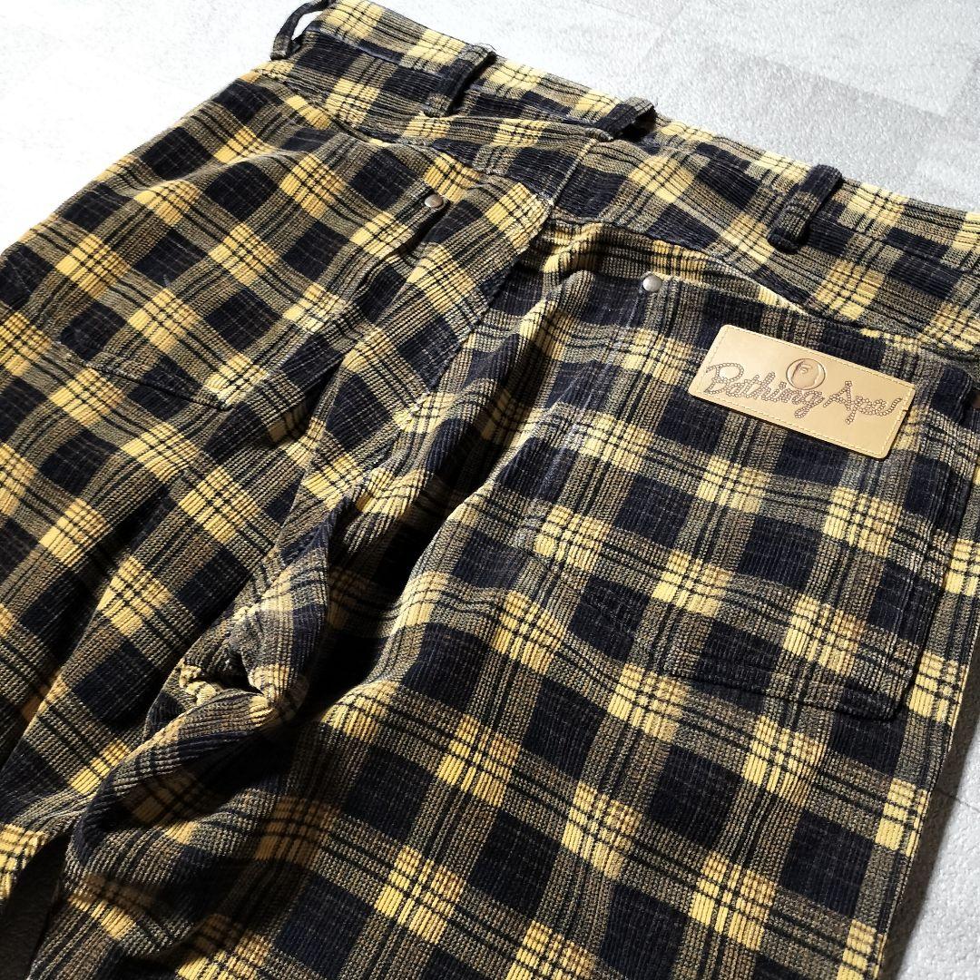 A Bathing Ape Wide-Leg Pants Loose-Fitting L