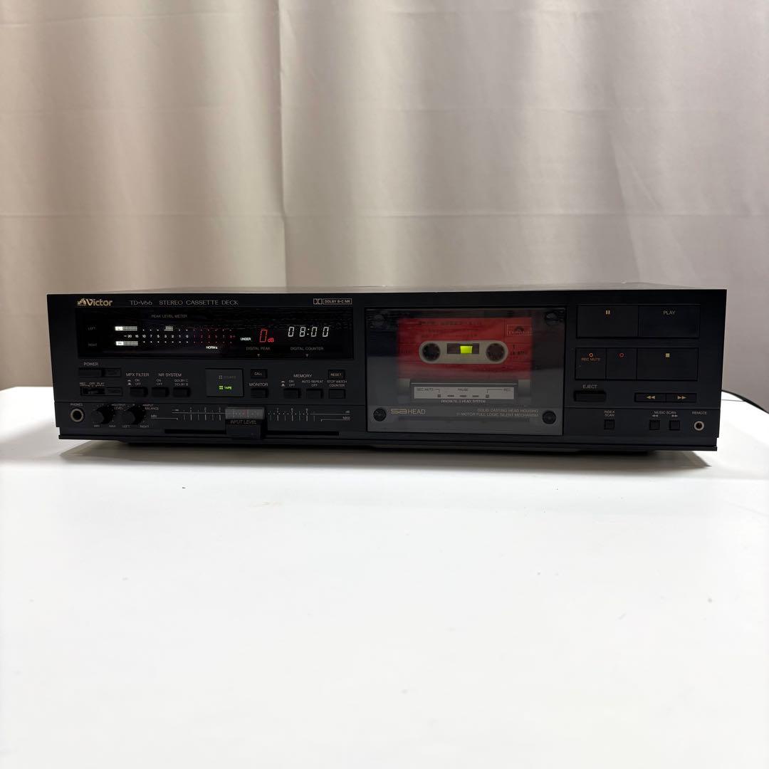 Victor Cd Md Cassette Deck Td-V66