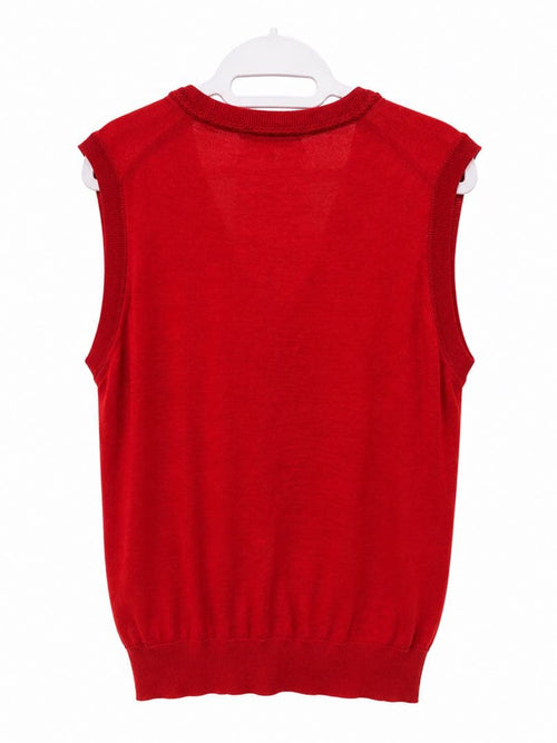 Yves Saint Laurent Vests V L Red