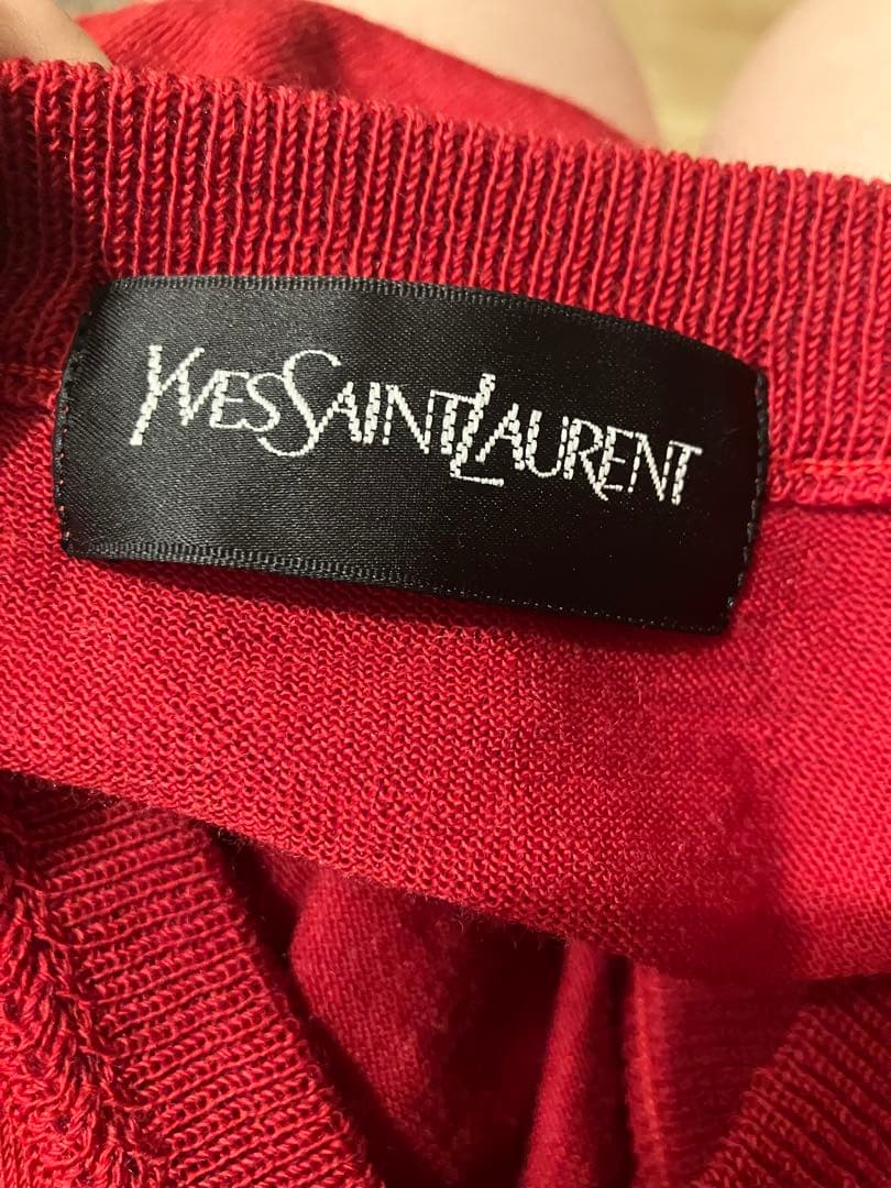 Yves Saint Laurent Vests V L Red