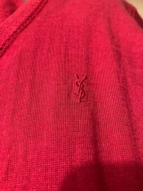 Yves Saint Laurent Vests V L Red