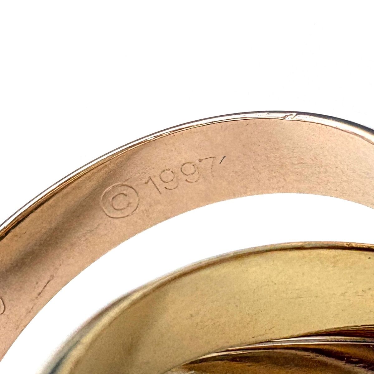 Cartier Ring Yg Pg Wg 9 750