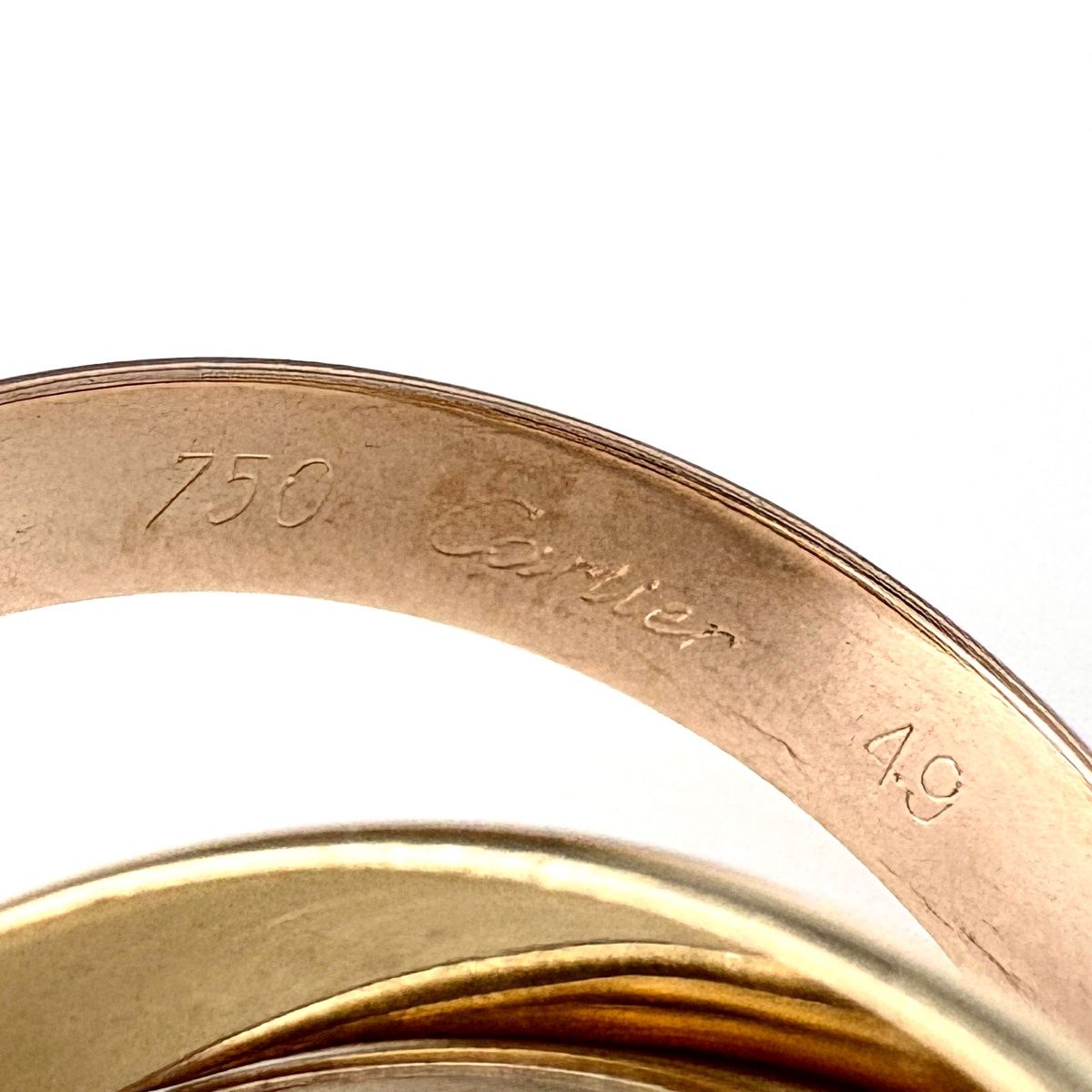 Cartier Ring Yg Pg Wg 9 750