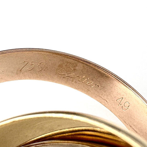Cartier Ring Yg Pg Wg 9 750