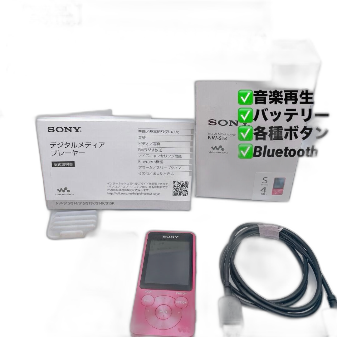 Sony Digital Audio Player Walkman Nw-S13 4Gb